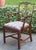 Stately set of 8 Stickley mahogany chairs crafted from solid mahogany. Features a pierced back , carved shell motif, block...