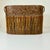 1980s Vintage Boho Chic Safari Coastal Tole Elephant, Monkey & Giraffe Faux Wood Bamboo Wastebasket For Sale - Image 6 of 16