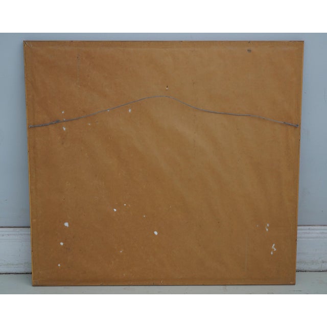 Set of 7 Vintage Framed Colored Engravings Etchings Military Ships For Sale - Image 15 of 15