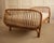 Cream Italian Daybed in Bamboo and Wicker, 1960s For Sale - Image 8 of 10