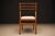 Brazilian Modern Set of Eight Chairs in Caviuna Wood & Linen, Alexandre Rapoport, 1960s For Sale - Image 15 of 16