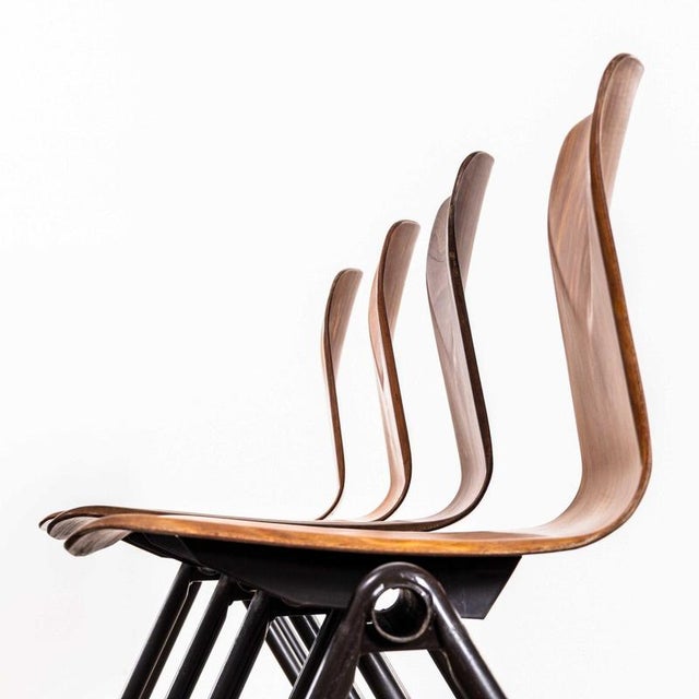 Metal Dutch S30 Dining Chair from Galvanitas, 1960s For Sale - Image 7 of 12