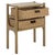 Wood Rozalyn 2 Drawer Accent Table in Desert Brown For Sale - Image 7 of 9