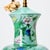 Traditional Pair of Vintage Chinese Enamel Vases as Lamps For Sale - Image 3 of 5
