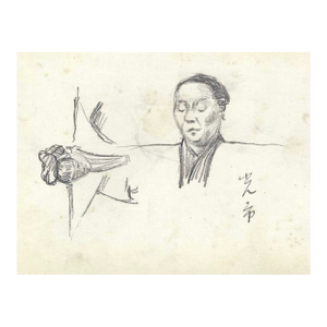 1907 Japanese Portrait Drawings
