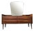 Mid-Century Dressing Table with Mirror, Italy, 1960s For Sale