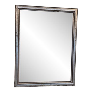 Antique Silver Gilt Wall Mirror For Sale
