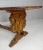 Brown 19th Century Highly Carved Ram Trestle Table For Sale - Image 8 of 11