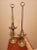 A lovely pair of elegant and interesting 19th-century brass Lucerna oil lamps from Italy. Commonly used throughout the...