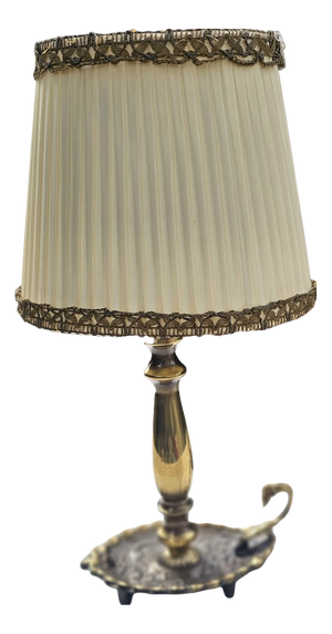 Brass Table Lamp, 1970s