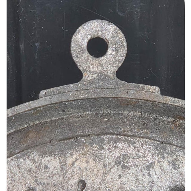 Antique Cast Iron 1853 Wall Hung Allegorical Plaque For Sale - Image 12 of 12