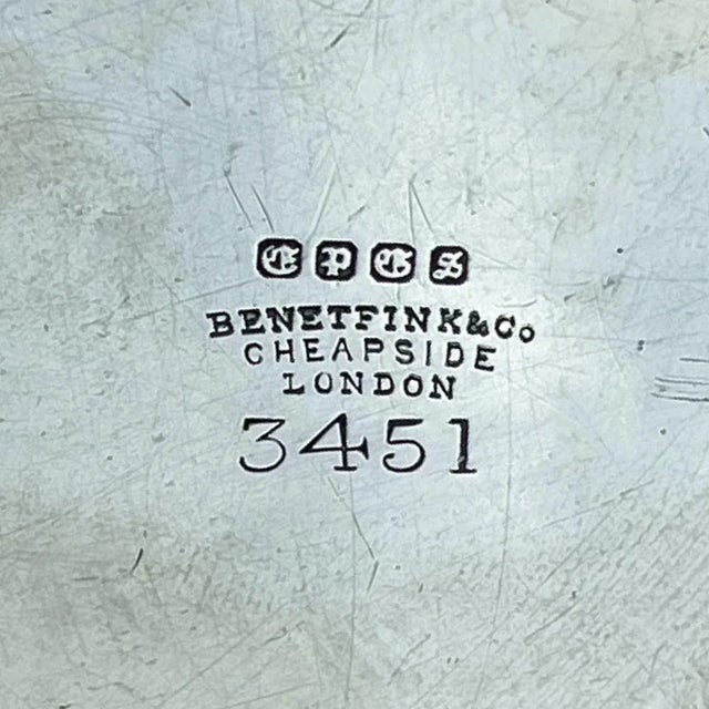 Silver Plated Coffee Pot by Benetfink & Co For Sale - Image 3 of 18