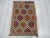 Mid-Century Modern Vintage Small Embroidered Kilim Rug - 2'8" x 4' For Sale - Image 3 of 3