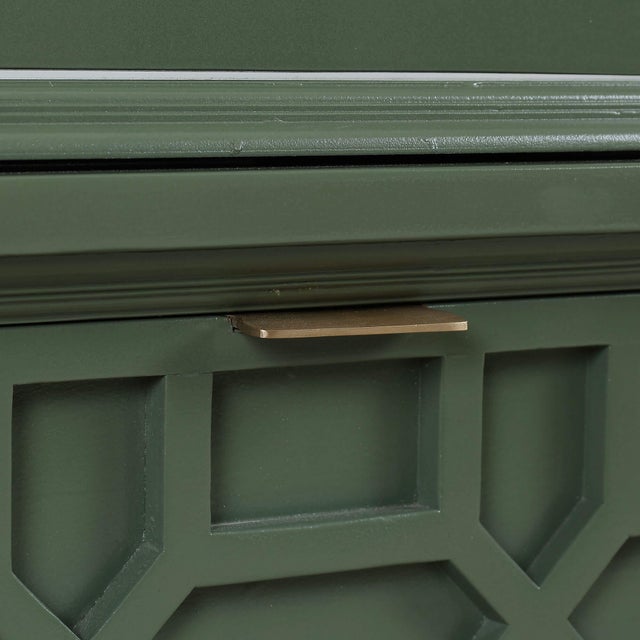 Chippendale Style Two-Door China Cabinet For Sale - Image 10 of 14