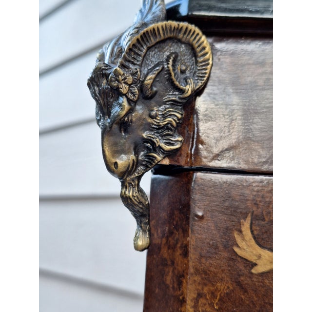 Wood Estate Castillian Imports Aries Treasure Box For Sale - Image 7 of 12