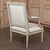 19th Century Louis XVI Painted Salon Armchair ~ Fauteuil For Sale - Image 14 of 17