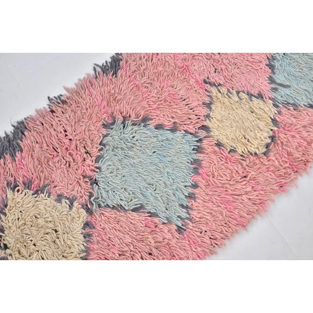 Anatolian Turkish Wool Pompom Rug For Sale - Image 9 of 10