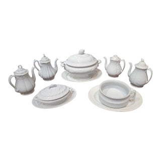 Mid 19th Century Ironstone Serve-Ware - Collection of 10 Pieces For Sale