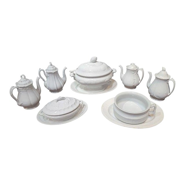 Mid 19th Century Ironstone Serve-Ware - Collection of 10 Pieces For Sale