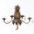Mid 20th Century Pair of Italian Tole Pineapple Wall Sconces For Sale - Image 5 of 10