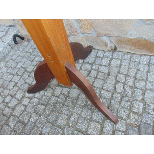 Wooden Stand Or Hanger, 1950s For Sale - Image 6 of 14