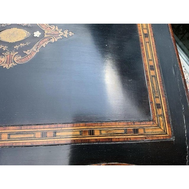 Napoleon III Boulle Liquor Cabinet by Cristallerie Du Pantin, Set of 20 For Sale - Image 17 of 18