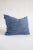 This small pillow is fun and funky with its diamond patterned front, and solid blue fabric back. It is just the thing to...