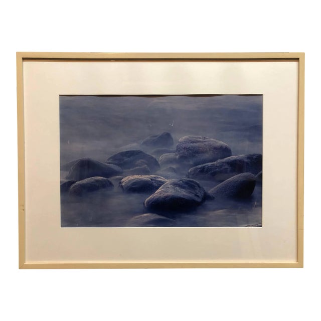 Sonja Bullaty, Vintage C Print "Of Time and Change" Boulders on a Sea Shore, 1981 For Sale