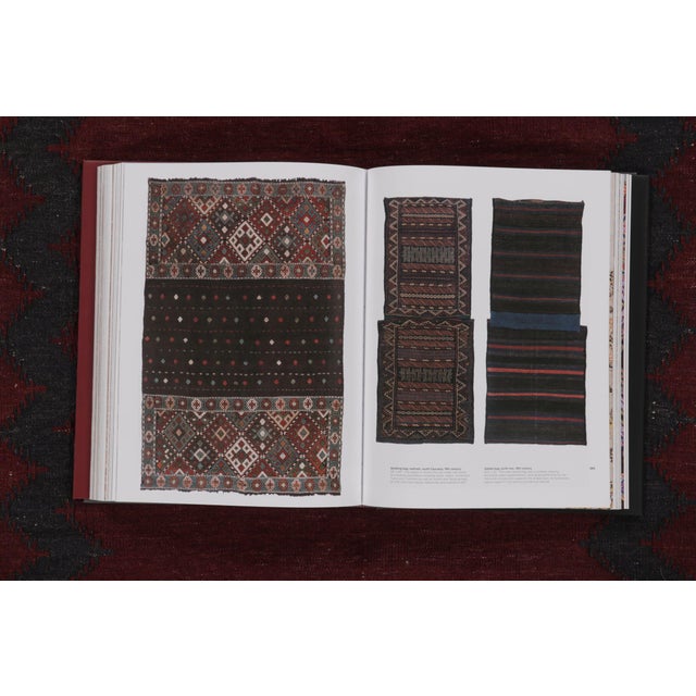 Red Vintage Persian Kilim Runner, Brick Red With Sawtooth Border - Rug & Kilim For Sale - Image 8 of 9
