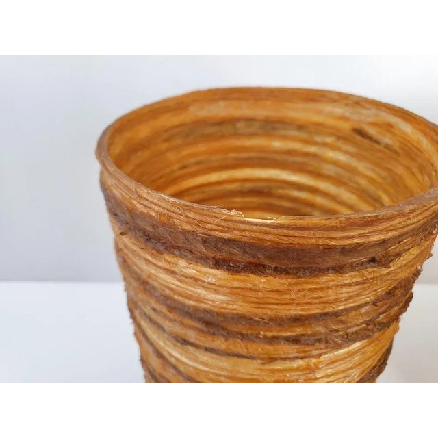 Mid-Century Wall Lights in Resin & Rope from Accolay, 1960s, Set of 3 For Sale - Image 6 of 10