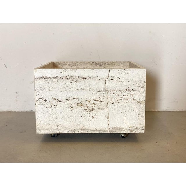 Travertine Planters, 1970s, Set of 2 For Sale - Image 11 of 18