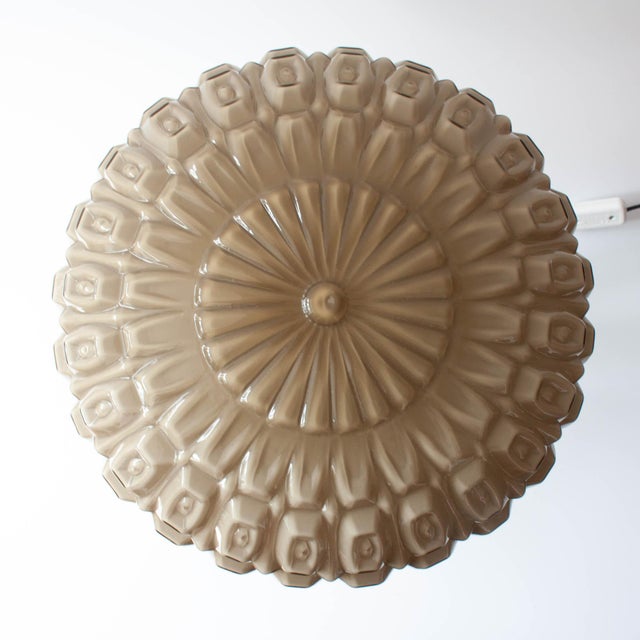 Art Deco Portuguese Table Lamp with Gray Opaline Shade, 1940s For Sale - Image 11 of 16