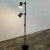 Black Vintage Spanish Floor Lamp For Sale - Image 8 of 9