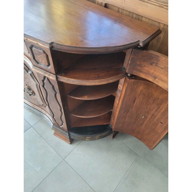 Italian Shaped Sideboard, 1950s For Sale - Image 10 of 13