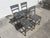 Set of Four Toledo vintage industrial dining / side chair with original finish. Chairs are comfortable. The chairs are not...