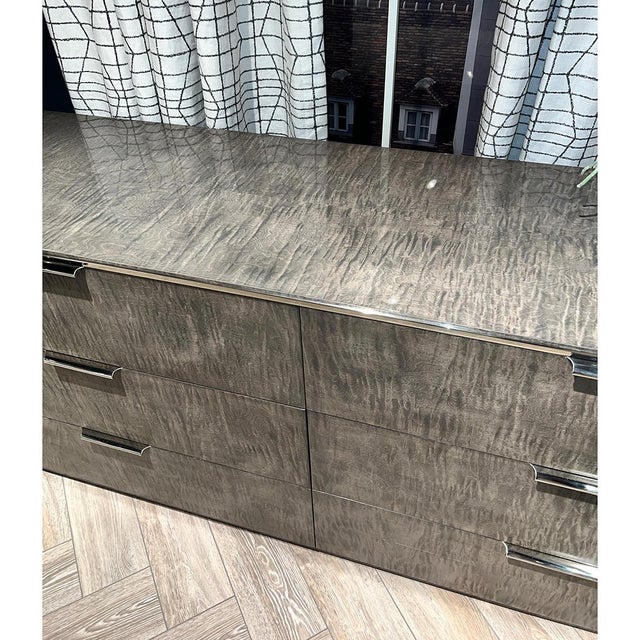 2020s Greyed Art Deco Dresser For Sale - Image 5 of 6