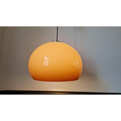 Plastic Large Mid-Century Pendant by Guzzini for Meblo, Italy, 1970s For Sale - Image 7 of 13