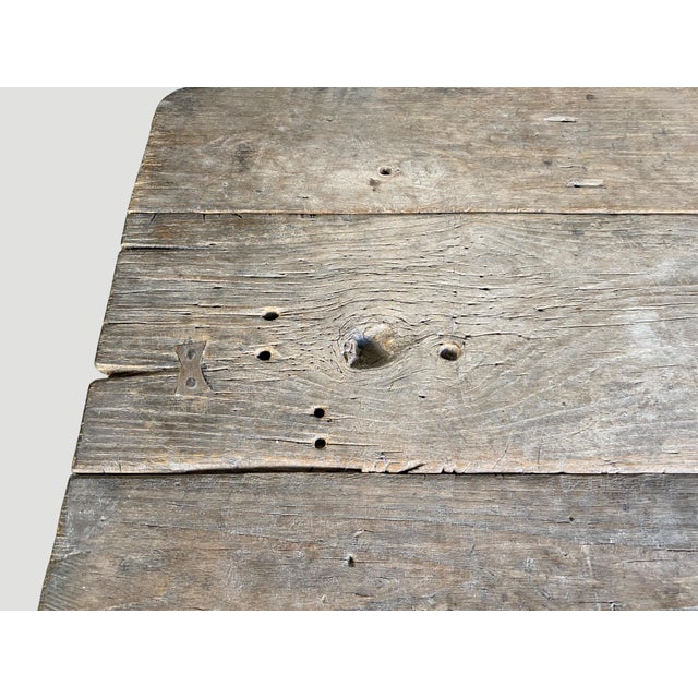 Wood Andrianna Shamaris Wabi Sabi Console or Side Table For Sale - Image 7 of 18