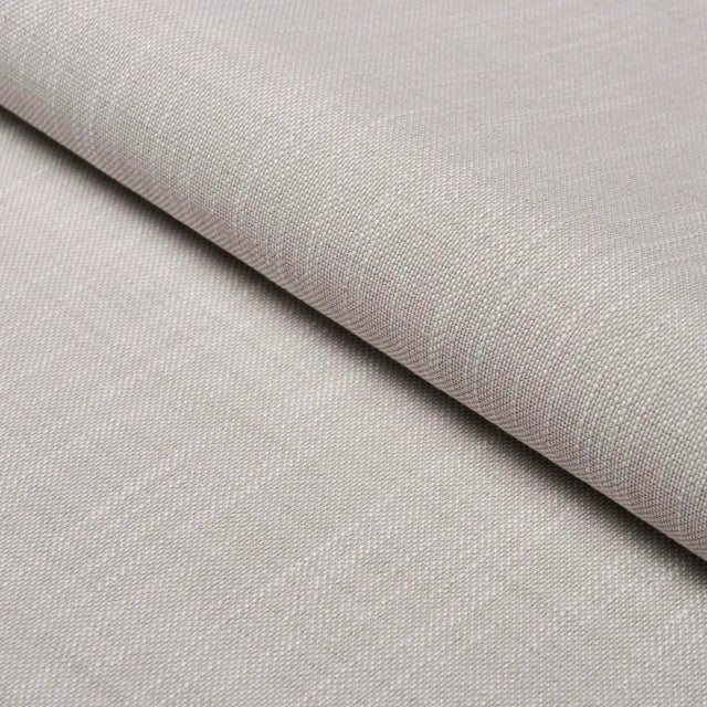 SAMPLE - Schumacher Sasha Indoor/Outdoor Fabric In Grey For Sale