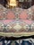 Vintage French Provincial Style Settee With Gorgeous Upholstery For Sale - Image 11 of 14