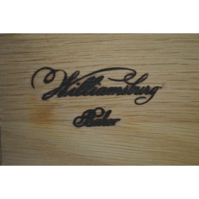 Baker Colonial Williamsburg Collection Large Mahogany Chippendale Style Breakfront For Sale In Philadelphia - Image 6 of 10