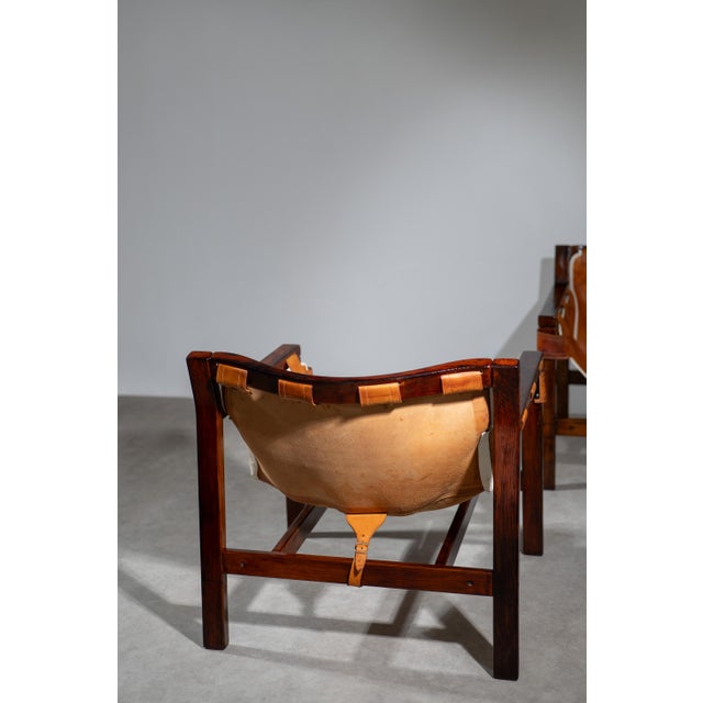 Safari Lounge Chairs by Carlo Hauner for Forma, 1970s, Set of 2 For Sale - Image 10 of 18