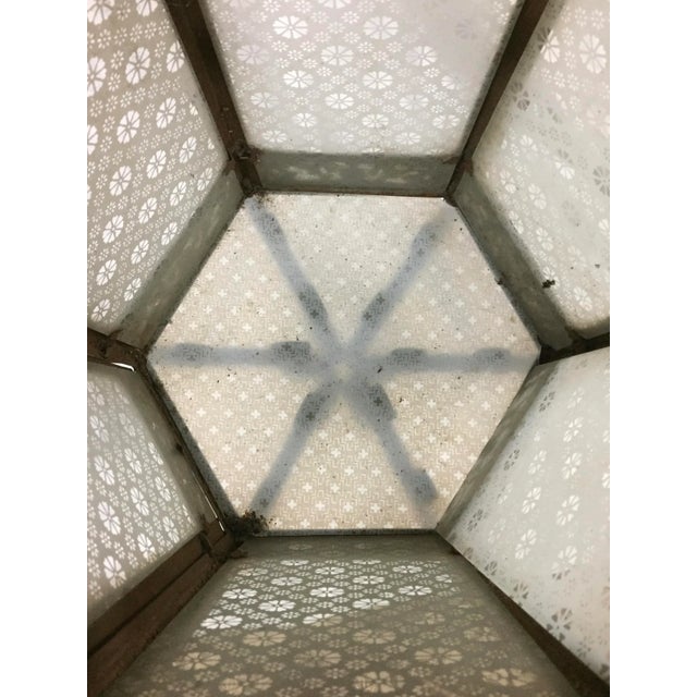 19th Century Moroccan Style Iron Lantern For Sale - Image 10 of 12