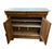 Antique 19th Century Faux Bamboo Buffet/Sideboard With Carrara Marble Top For Sale - Image 4 of 11