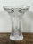 Vintage Palm Tree Crystal Vase For Sale - Image 11 of 12
