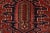 Heriz Rug 9'8'' X 13'1'' Red Wool Vintage Tribal Hand-Knotted Oriental Carpet For Sale - Image 9 of 15
