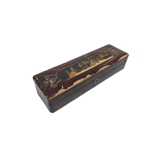 Japanese Lacquerware Box, 1950s For Sale - Image 13 of 13