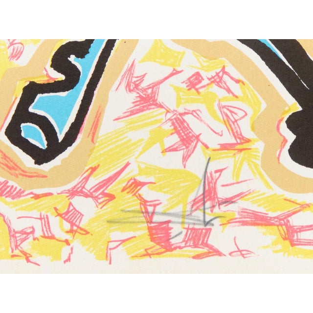 Salvador Dali, La girafe en feu, Lithograph For Sale - Image 3 of 9
