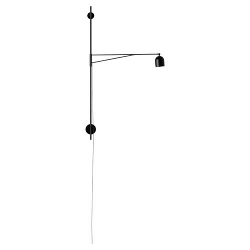 Black Short Arm Awkward Wall Light by Joe Colombo for Karakter, 2012 For Sale - Image 8 of 8
