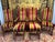 Louis Xiii Armchairs, Chairs and Poufs, Set of 6 For Sale - Image 4 of 13